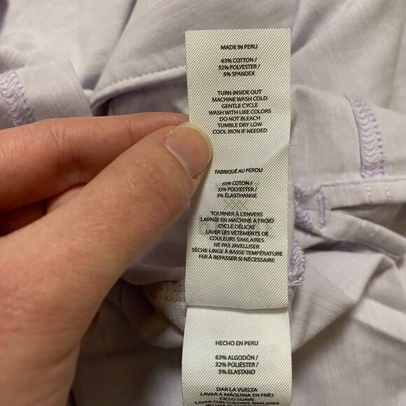 Rhône Cloud 9‎ Polo Men’s Size XL Pale Lavender - Picture 9 of 10